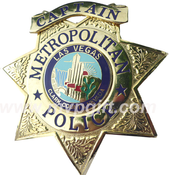 Bespoke police badge(m-eb01)