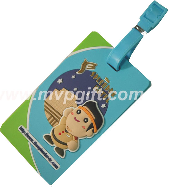 rubber luggage tag(m-lt03)