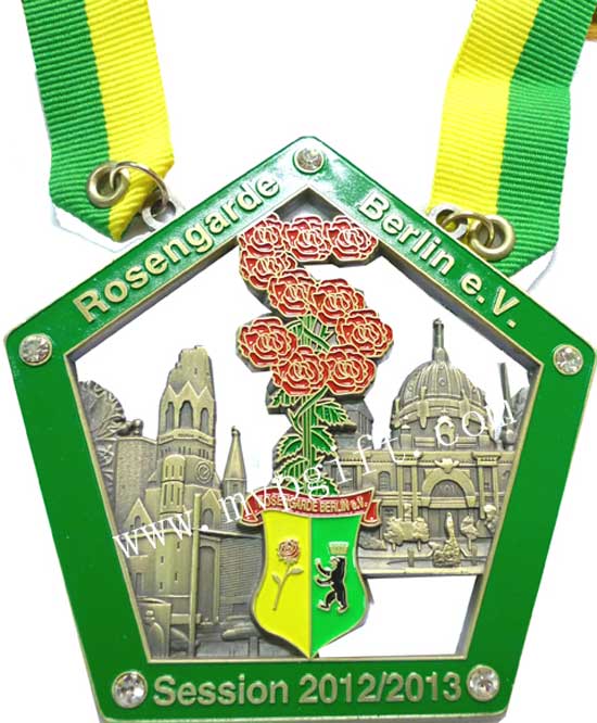 Germany style souvenir medallion(m-mm06)