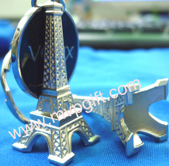 Eiffel Tower Metal Keychains (m-mk05)
