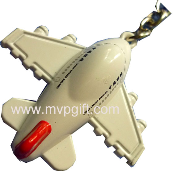 3D air plane keychain(m-mk06)