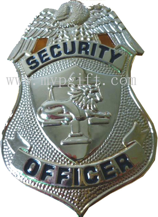 trophy police badge(m-eb08)