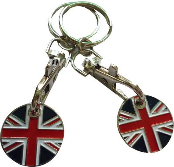 promotion trolley coin keyring(m-tc07)