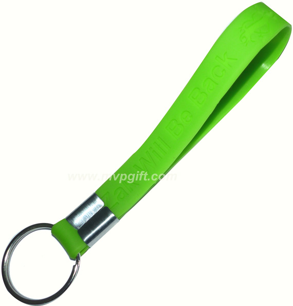 promotion rubber key chain(m-pl09)