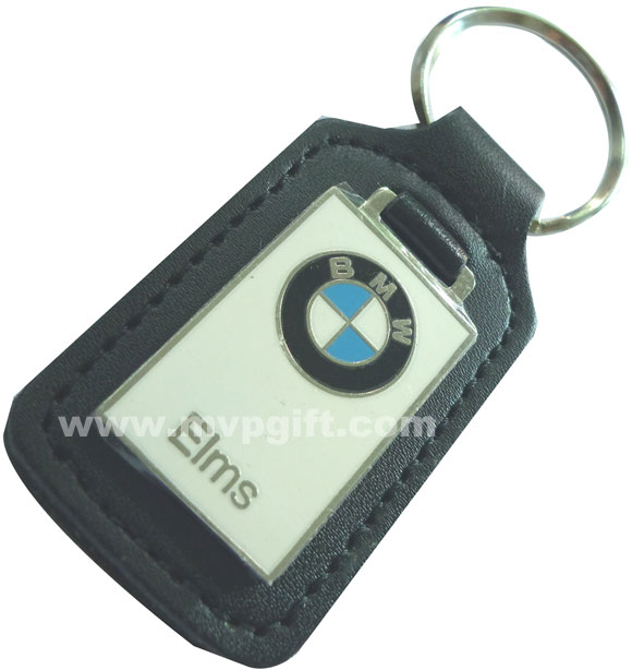 BMW leather key chain(m-lk04)