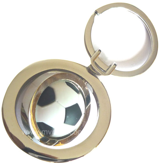 foot ball metal keychain(m-mk25)